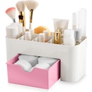 Jenifer AG506A Organizér na kozmetiku a make-up 23 x 11 x 10,5 cm bielo-ružový