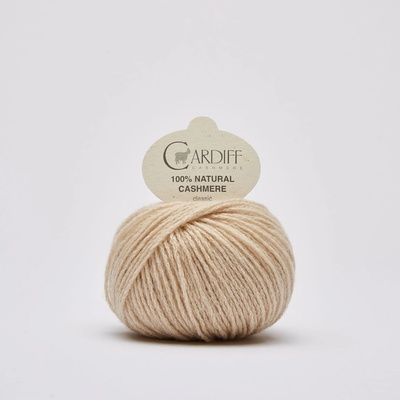 CASHMERE CLASSIC Cardiff Cashmere Farby CASHMERE: 509 veľmi svetlá béžová (nefarbená)