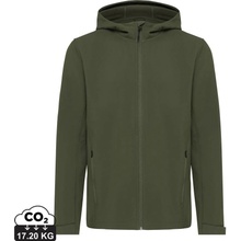 Pánska soft shell bunda Iqoniq Makalu zelená khaki