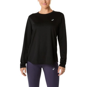 Asics Дамска тениска Asics Women's Core L/S Top Running shirt - Performance Black - размер XS (916-3404-0111)