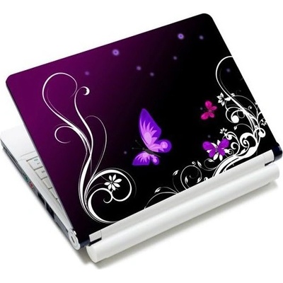 Huado samolepka, skin na notebook 12"-15,6" Purpurové motýle Huado K15-15600