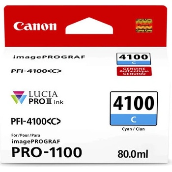 Canon PFI-4100 6778C001 циан (cyan) оригинална касета (6778C001)