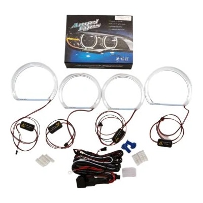 Ангелски Очи кристални за BMW E46 с рефлектор седан, комби (1998-2005) / E46 купе (1998-2003) - U-Design