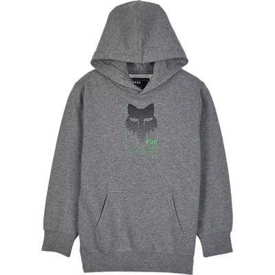 Fox Yth Dispute Fleece Po Heather Graphite