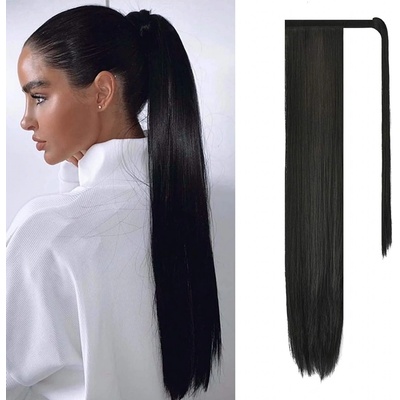 Girlshow Culík, cop rovný s omotávkou 57 cm 1B (černá) – Zbozi.Blesk.cz