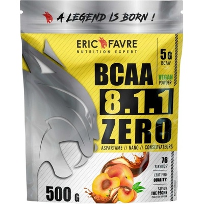 Eric Favre BCAA 8.1. 1 Zero Powder [500 грама] Студен чай праскова