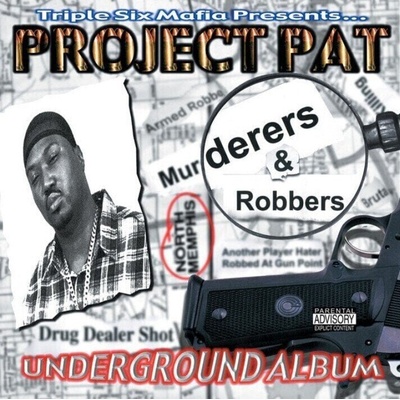 Project Pat - Murderers & Robbers (Translucent Black Ice Coloured) (LP) (97037999612)