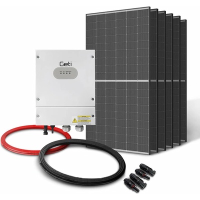 GETI GWH01 2730W 6x PV Trina súprava na fotovoltaický ohrev vody