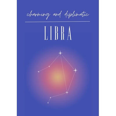 Plagát, Obraz - Celestial Libra Constellation, Amelie, 30 × 40 cm