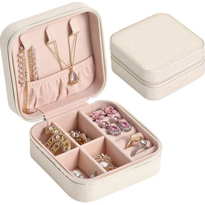 Verk 01786 šperkovnice do kabelky krémová – Zbozi.Blesk.cz