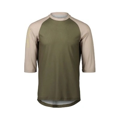 POC MTB Pure 3/4 Epidote Green/Light Sandstone Beige 2024