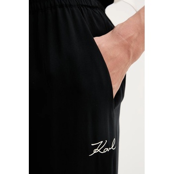 Karl Lagerfeld панталон дамски с вискоза (B2W46037)