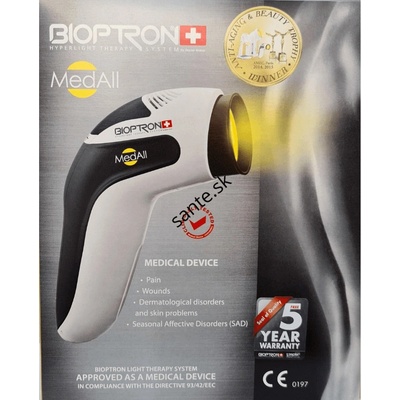 Biolampa Zepter Bioptron Medall hyperpolarizovaný filter C60 OXY sprej