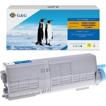 Compatible oki 46490605 Жълт тонер касета за 6000 страници - nt-coc532xxy (nt-coc532xxy)