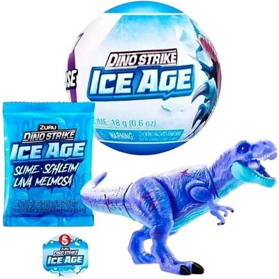 Фигура-изненада Zuru - Dino Strike Ice Age, асортимент (77593GQ2)