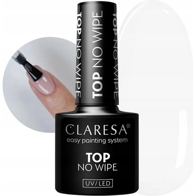 Claresa gél lak TOP MAT NO WIPE 5 g