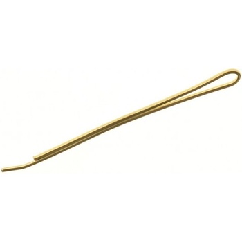 Eco & Hygiene Straight ball-less hair grip - 40 mm 100 ks боя Gold
