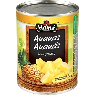 Hamé Ananas kousky 567 g