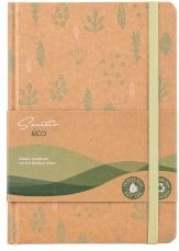 Sentio Бележник с ластик А5 96л Eco