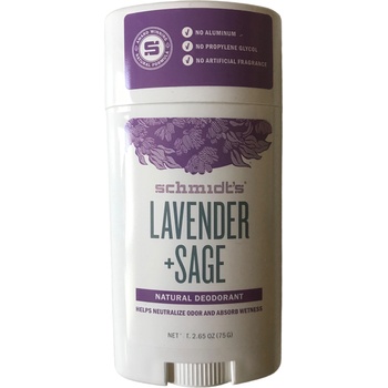 Schmidt’s Natural Дезодорант Лавандула Сейдж Schmidt's Naturals