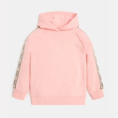 GUESS Суичър без цип в розово за момиче Guess