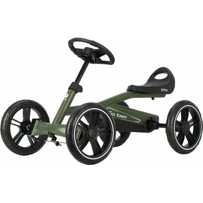 QPLAY Štvorkolka Go Kart Army Green