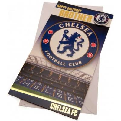 FC Chelsea blahopřání Birthday Card Brother