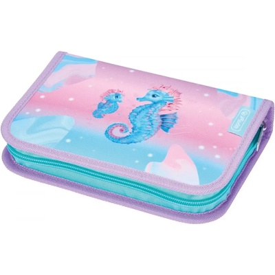 Herlitz Ученически несесер с 31 части, 2 крила, Ocean Lights - Herlitz