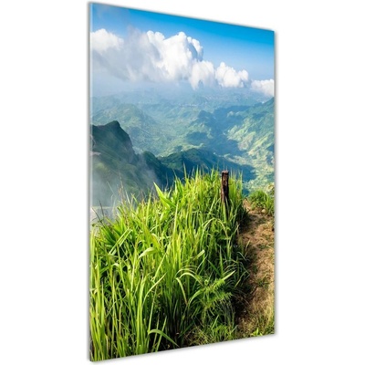 Vertikálny foto obraz sklo tvrdené Horský chodník 50x100 cm