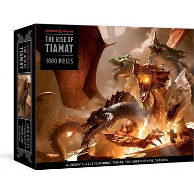 Random House Publishers UK Dungeons & Dragons The Rise of Tiamat 1000 dílků