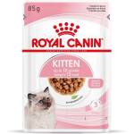 Royal Canin Kitten Gravy - Пълноценна мокра храна със сос в пауч за подрастващи котенца до 12 месеца