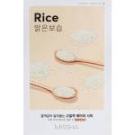 Missha Airy Fit Sheet Mask - Rice - Изглаждаща Текстилна Маска с Екстракт от Ориз 19г