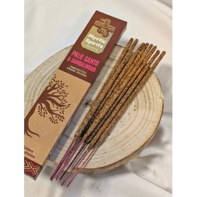 Mystic Spirits vonné tyčinky Palo Santo & Santalové drevo 15 g