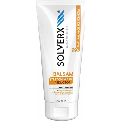 Solverx tvarující tělový balzám proti striím 200 ml