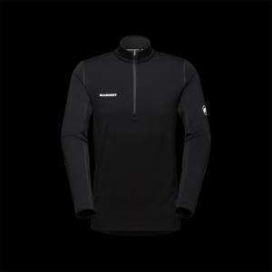 MAMMUT Mens Aener 1/4 Zip Fleece - Black