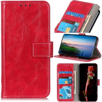 PROTEMIO 22662 RETRO Peňaženkový obal Alcatel 1SE 2020 červený