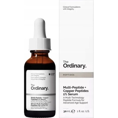 The Ordinary Multi-Peptide + Copper Peptides 1% protivráskové rozjasňujúce sérum 30 ml