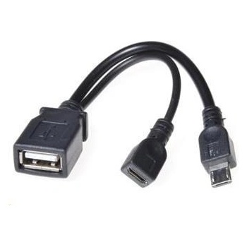 PremiumCord kur-18 USB A/female Micro USB/female - Micro USB/male OTG