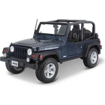 Maisto SP EDITION Кола Jeep Wrangler Rubicon 1: 18 синя