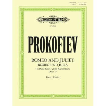 Romeo and Juliet. Ten pieces for Piano (1937) für Klavier solo op. 75 -Romeo und Julia, zehn Klavierstücke-