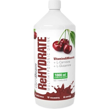 Image 1 of GymBeam ReHydrate Hypotonic Drink | 1000 ml [1000 мл] Вишна