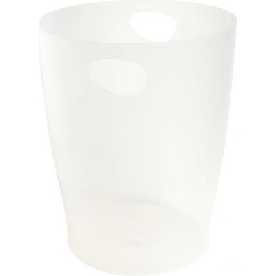 Exacompta Odpadkový kôš, 15 l, PP, "Office", matný biely
