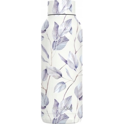 Quokka Solid termoska z nerezové oceli 510 ml Gray Bouquet