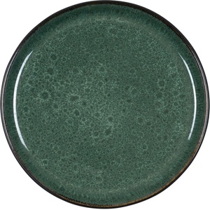 Bitz Зелена/черна десертна глинена чиния ø 21 cm Gastro Green/Black - Bitz (821259)