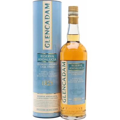 GLENCADAM RESERVA ANDALUCIA SHERRY FINISH 46% 0,7 l (tuba)