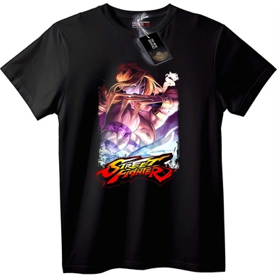 NOONEBRAND Тениска Street Fighter Cammy - L, Black