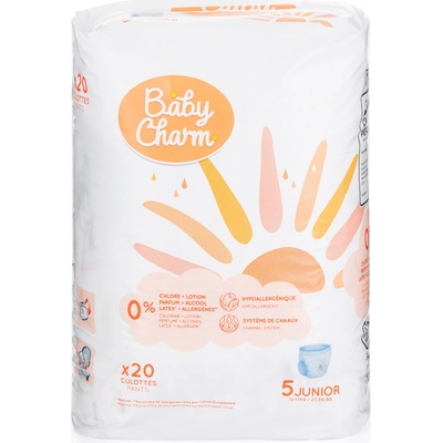 Baby Charm super dry pants 5 junior 12 - 17 kg - 20 ks