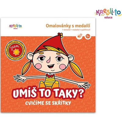 Omalovánky Umíš to taky? Cvičíme se skřítky