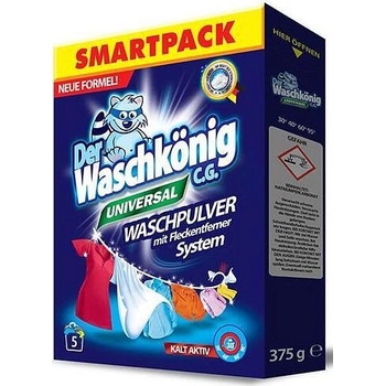 Der Waschkönig Universal прах за пране, 375гр, 5 пранета