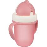 Canpol babies Чаша със сламка Canpol - Matte Pastels, 210 ml, Розова (56/522_pin)